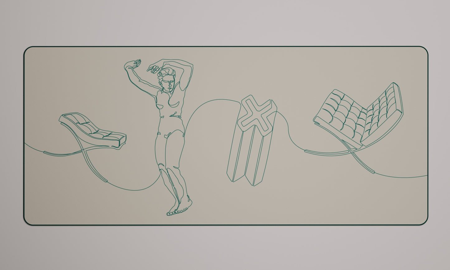 GMK Marmoreal Deskmats