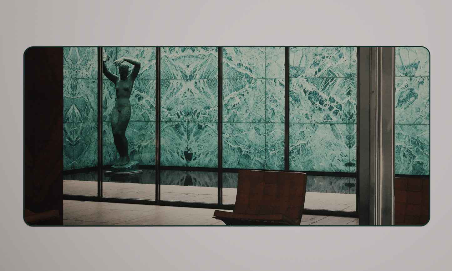 GMK Marmoreal Deskmats