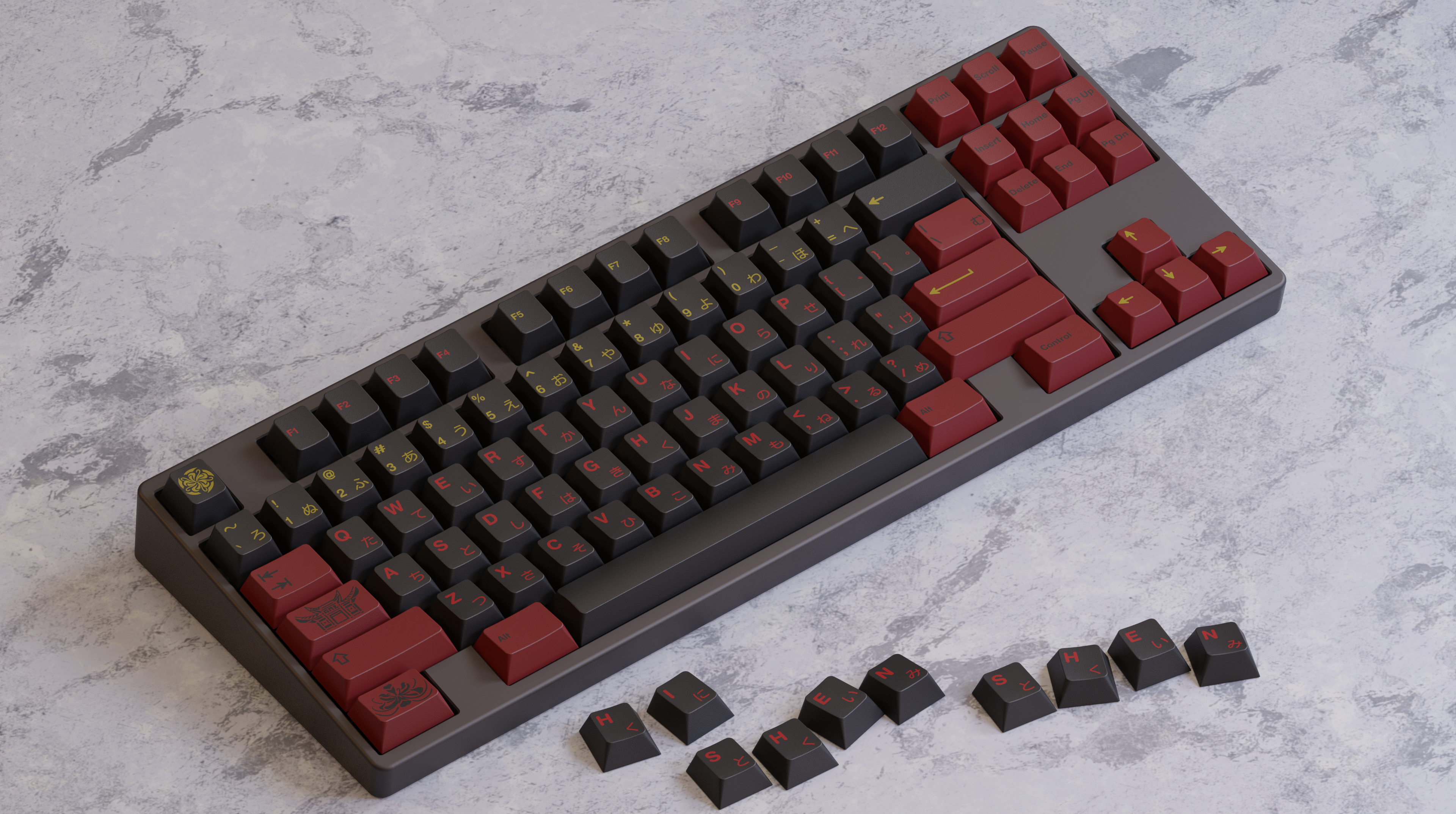 GMK Higanbana - 彼岸花 [Extras] – Basekeys