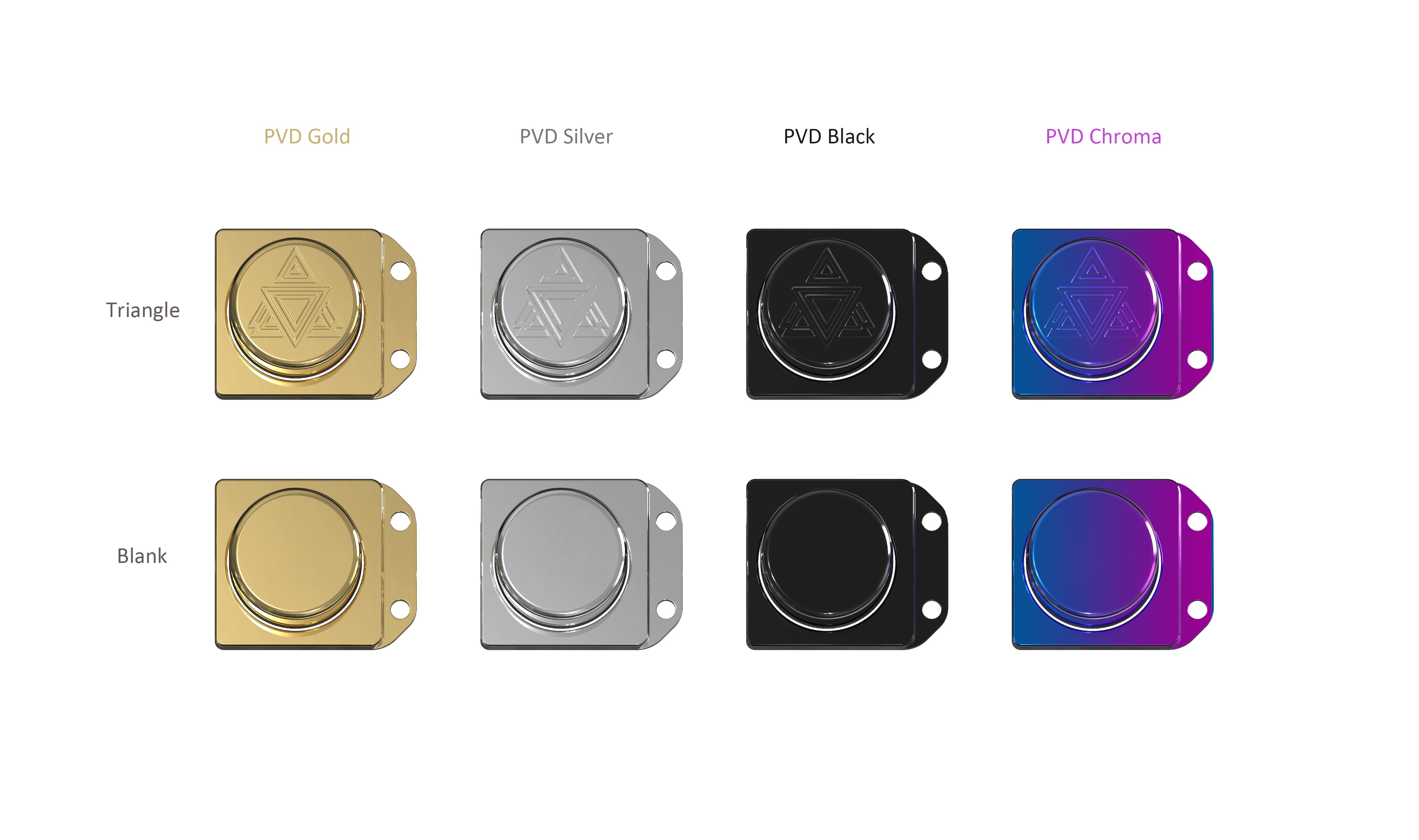 JRIS80 Brass PVD Rotary Knob [GB] – Basekeys