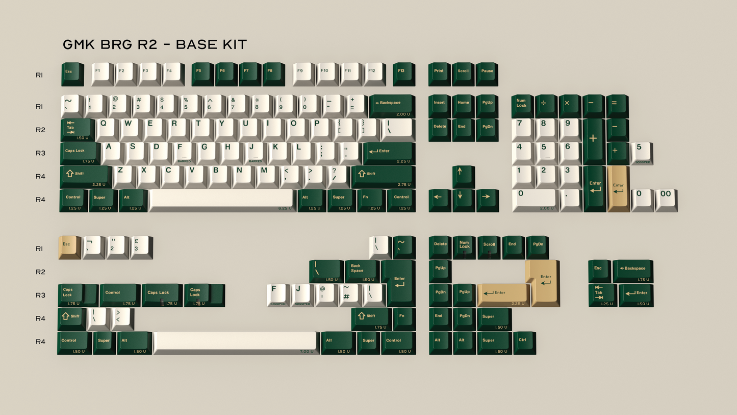 GMK British Racing Green R2 [GB]