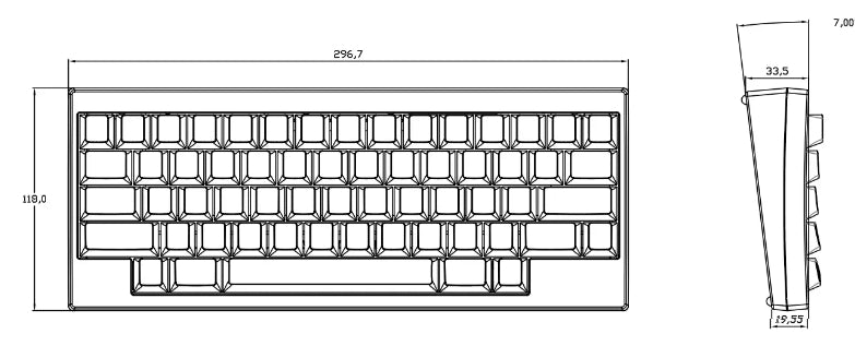 MM HHKB Keyboard [GB] FULL KIT