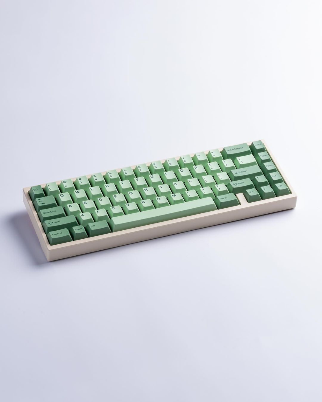 キーボード KRUSH65 Sandblasted PC / SS Silver PVD キーボード KRUSH65 Sandblasted PC / SS Silver PVD キーボード