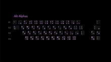 Load image into Gallery viewer, GMK Lilac on Black [GB]
