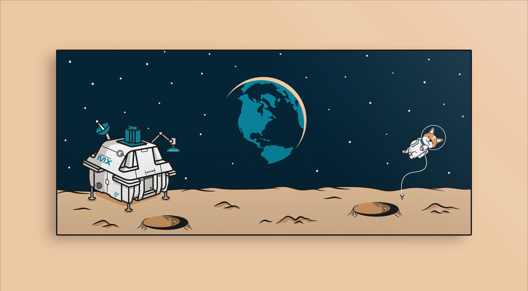 Lunar Lander Deskmat [Extras]