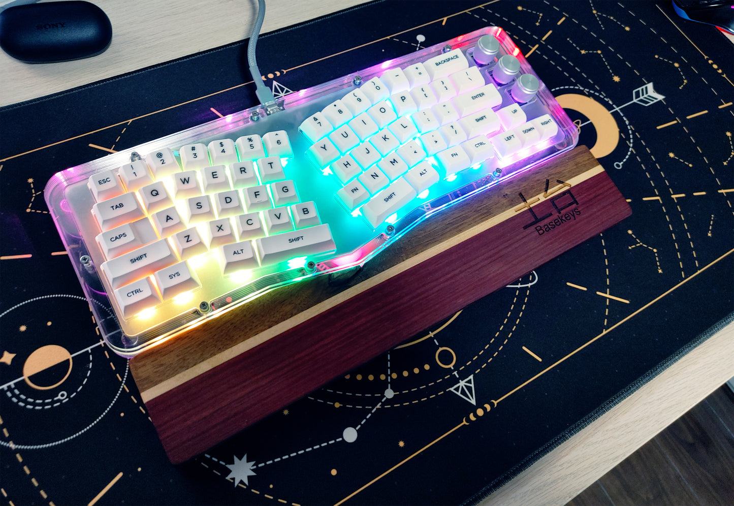 Trifecta Acrylic Keyboard